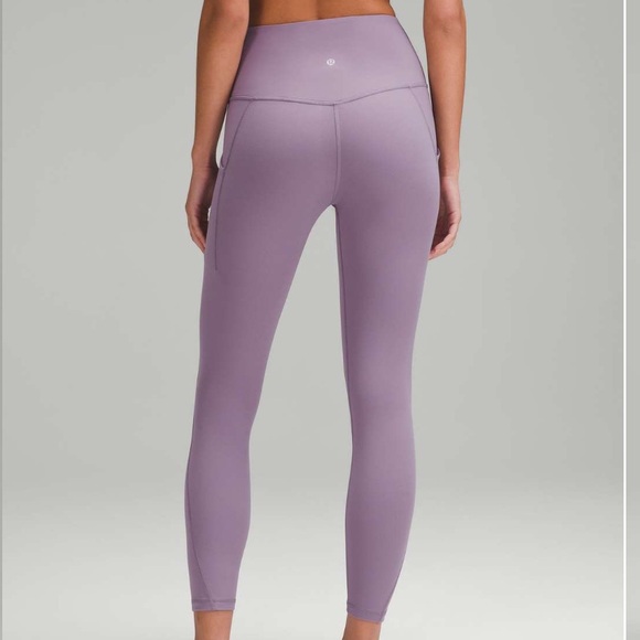 Lululemon Align High-Rise Pant with Pockets - 25" Inseam - Purple Ash Size 14 - Picture 2 of 9